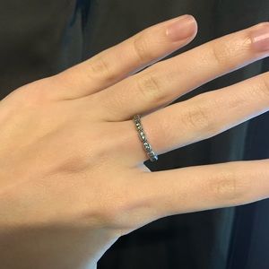 Sparkling Leaves Pandora Ring Size 52 (6)